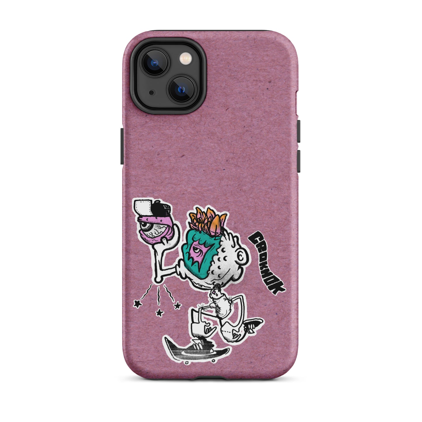 iPhone case - Skateboarding AS0025 Pink