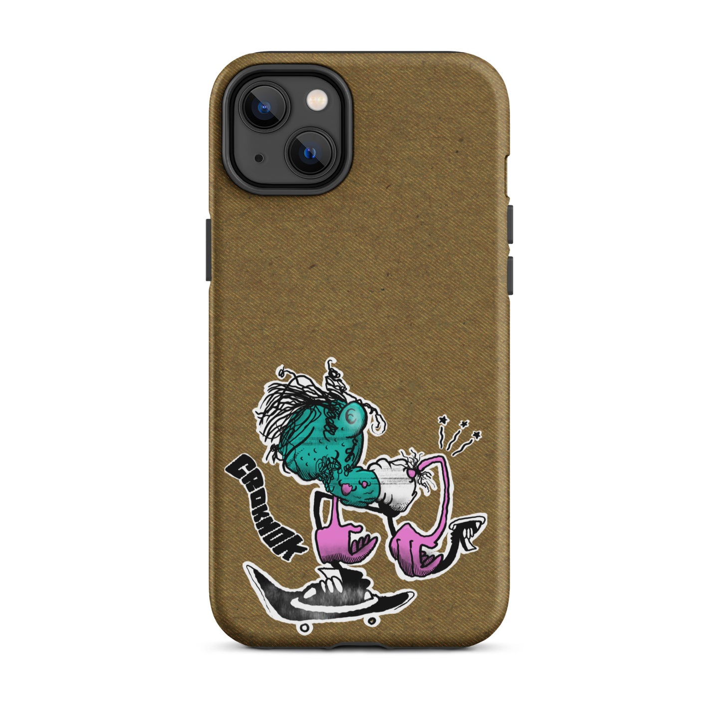 iPhone case - Skateboarding AS0028 Brown