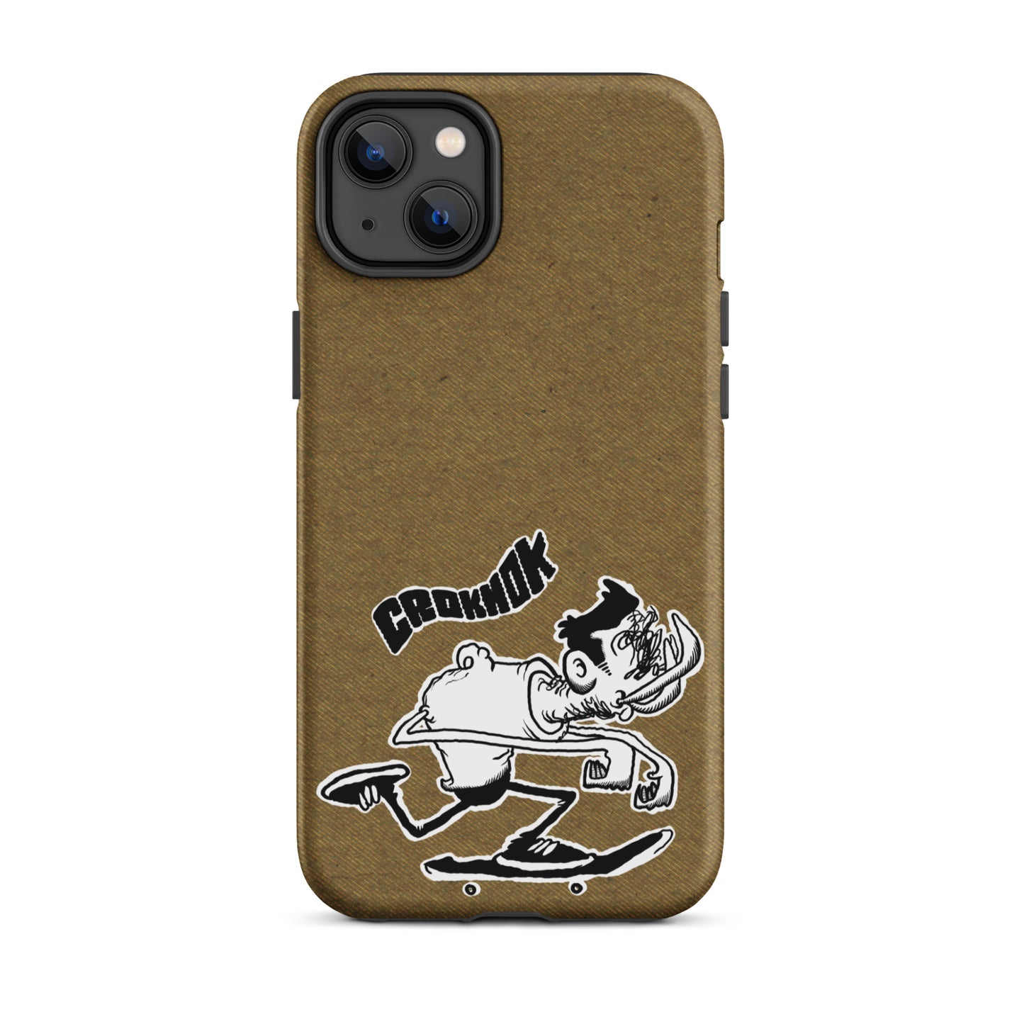 iPhone case - Skateboarding AS0026 Brown