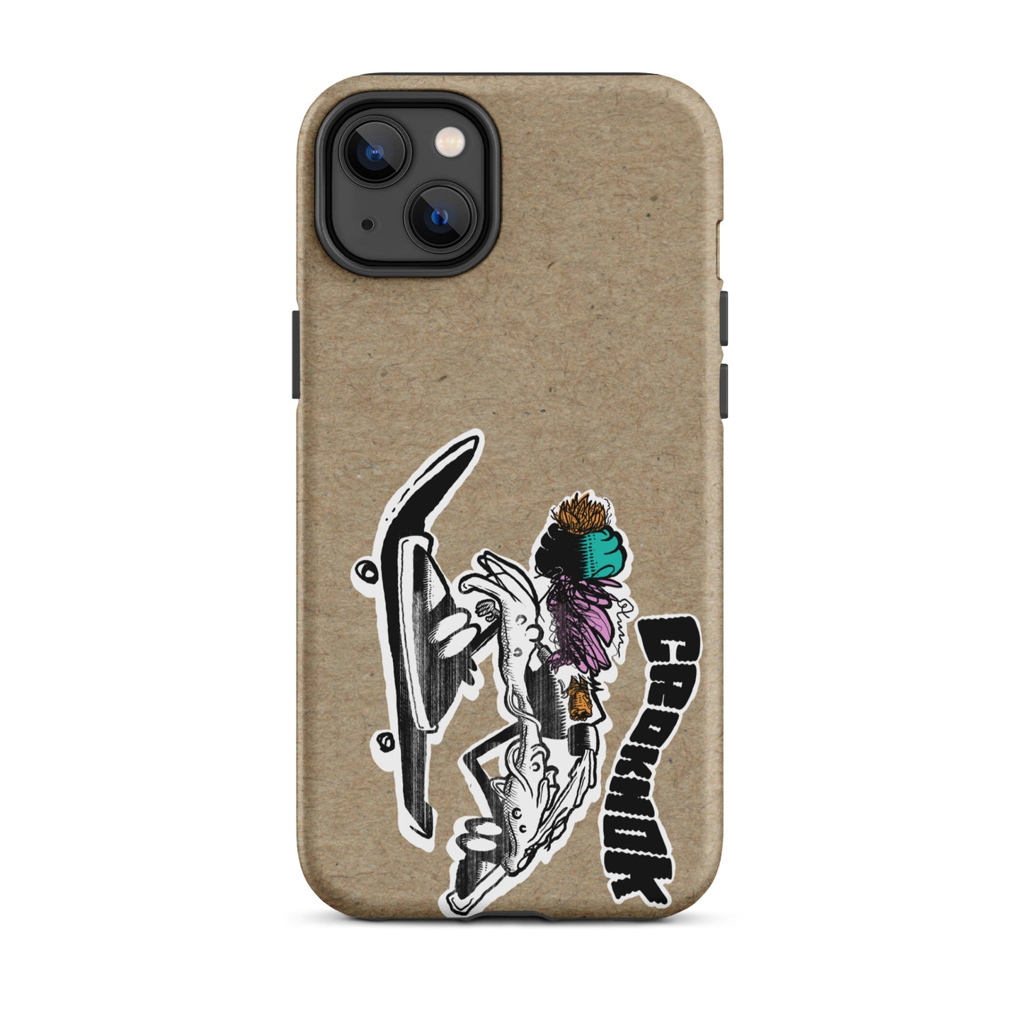 iPhone case - Skateboarding AS0035 Beigh