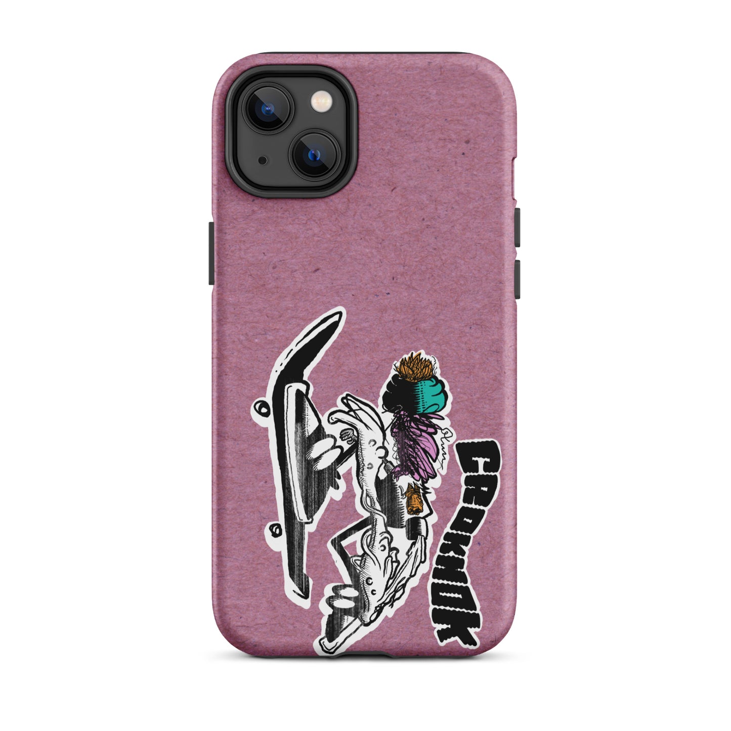 iPhone case - Skateboarding AS0035 Pink