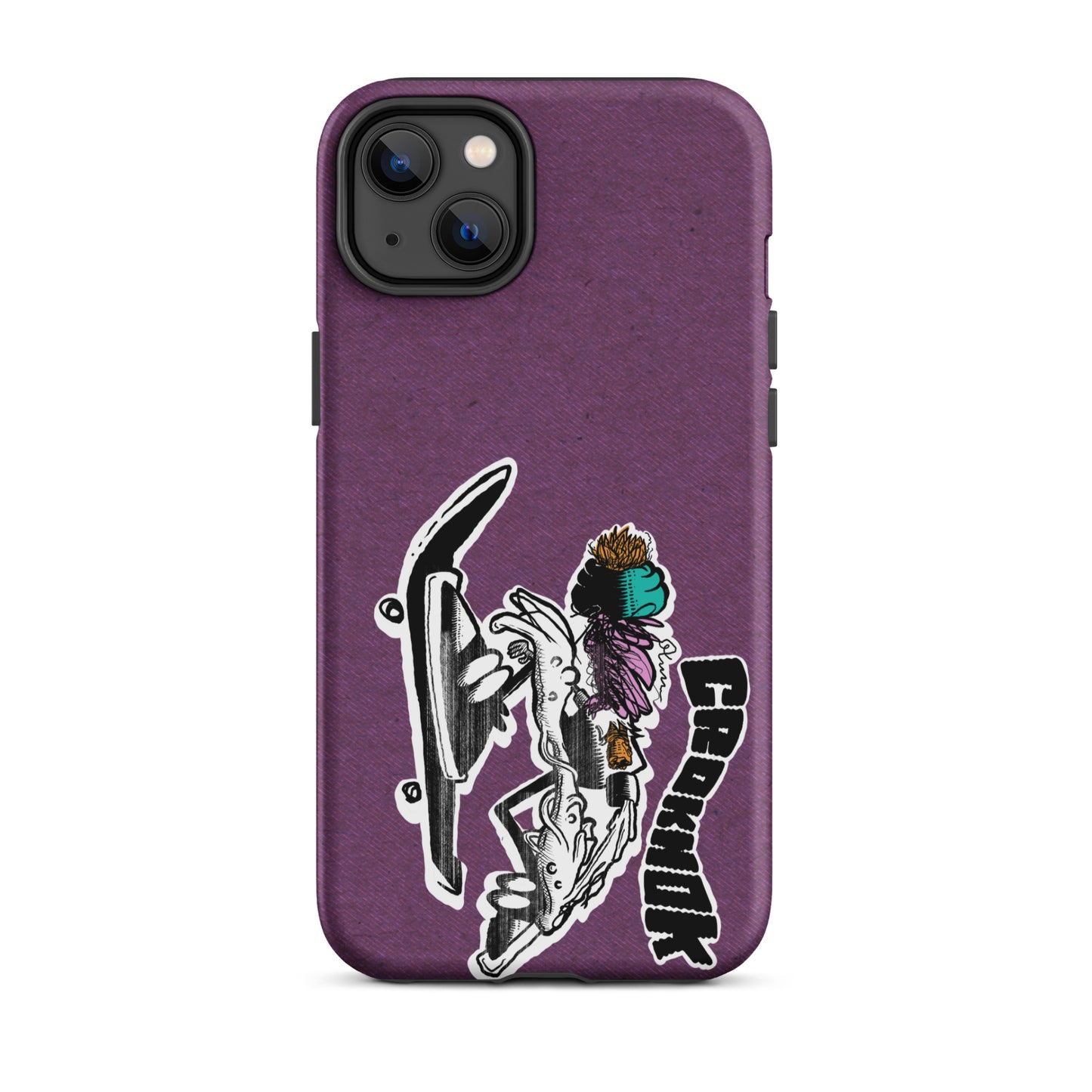 iPhone case - Skateboarding AS0035 Purple