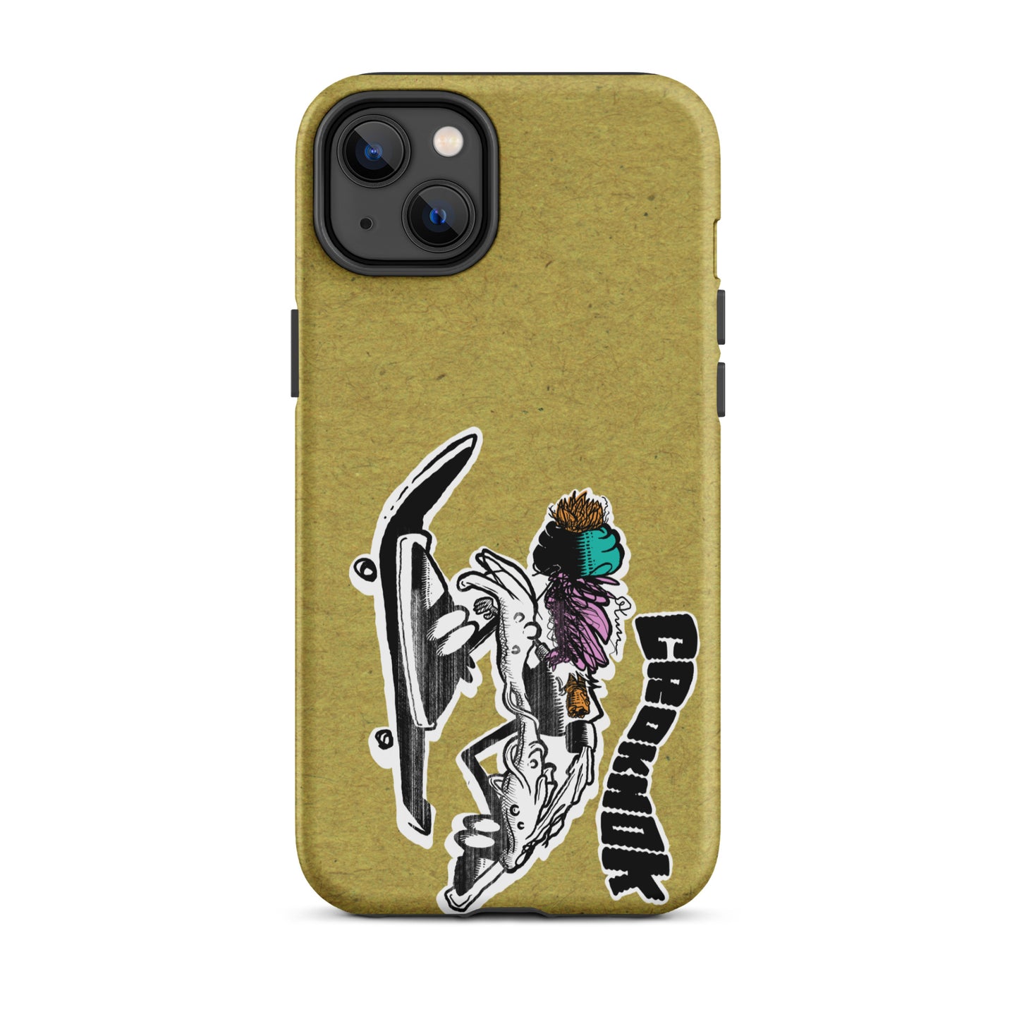 iPhone case - Skateboarding AS0035 Yellow