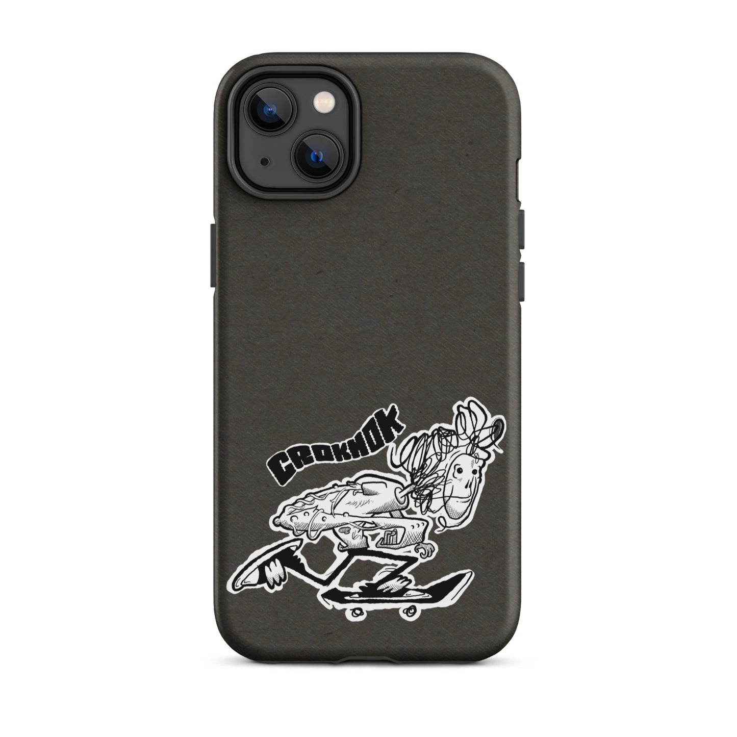 iPhone case - Skateboarding AS0039 Grey