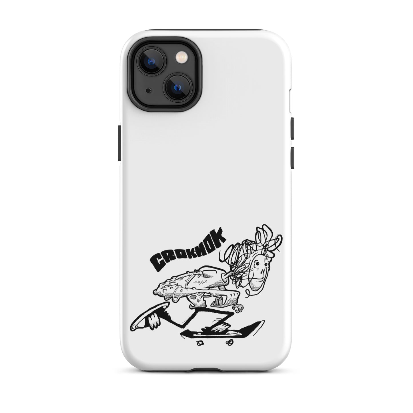 iPhone case - Skateboarding AS0039 White