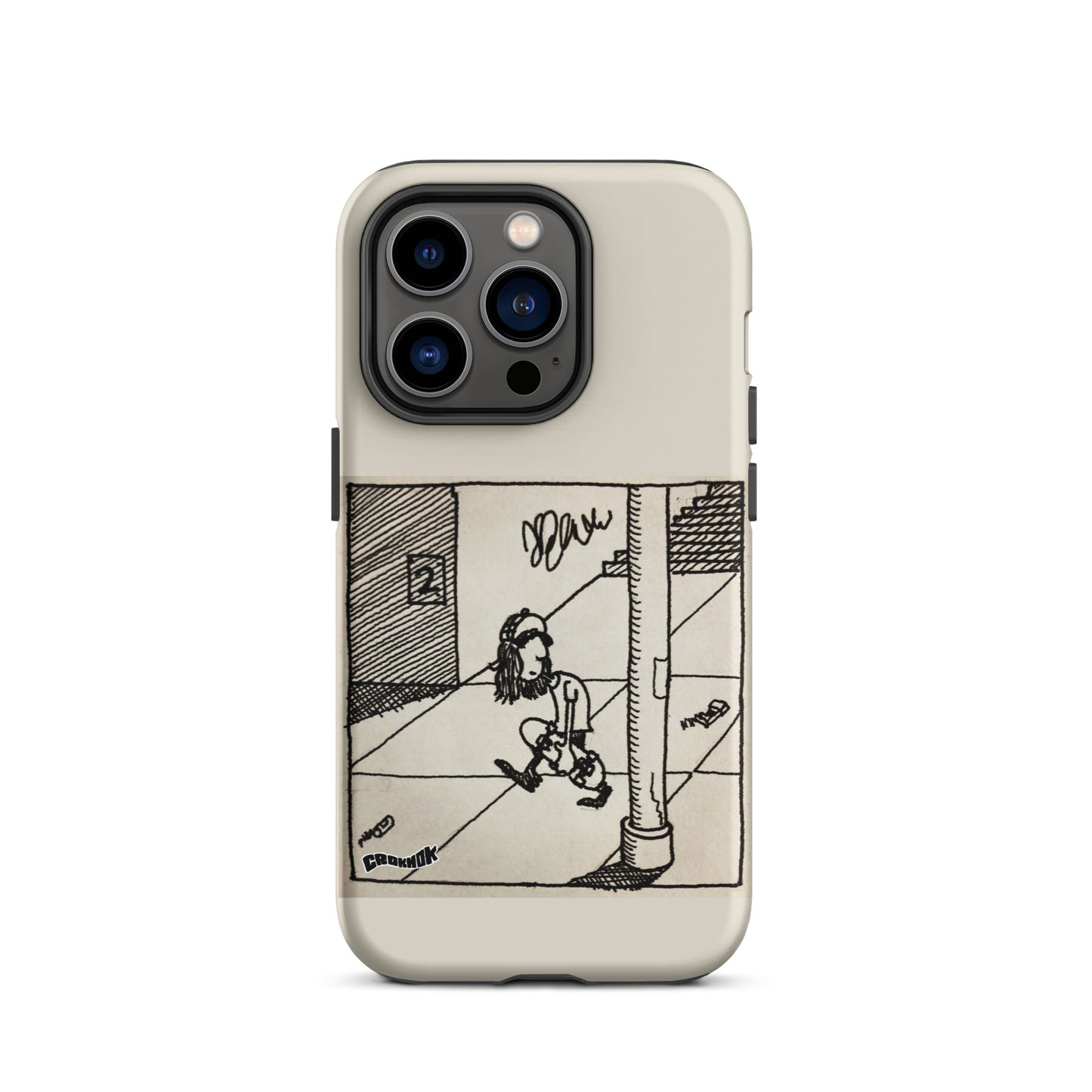 iphone case - skateboarding comics 2308