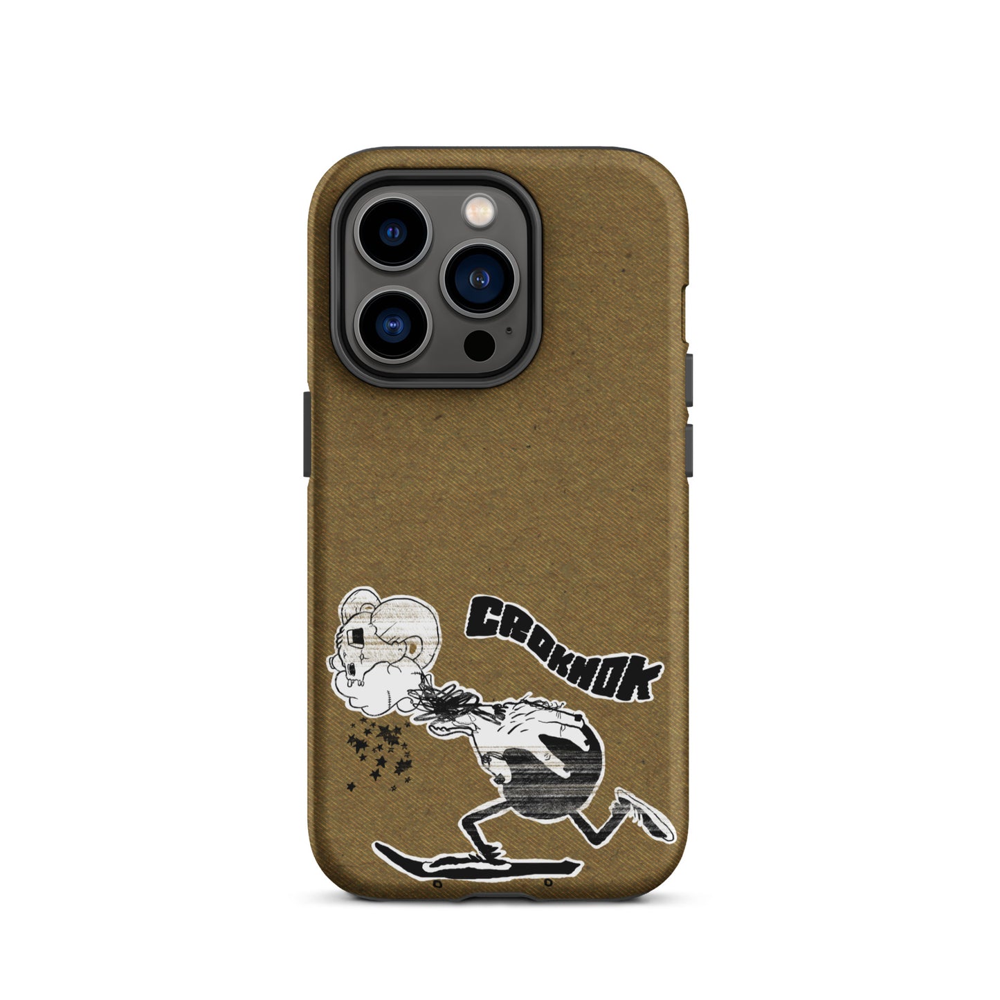 iPhone case - Skateboarding AS0015 Brown