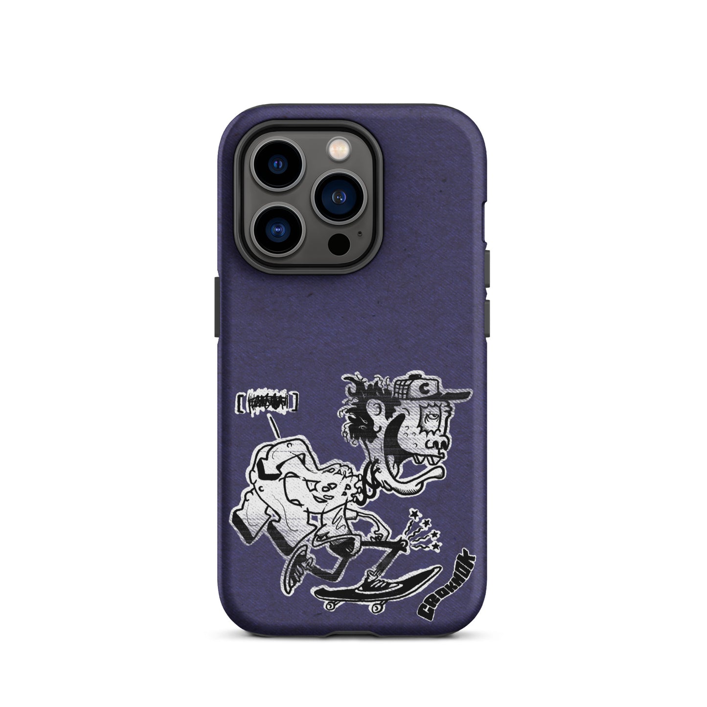 iPhone case - Skateboarding AS0017 Blue