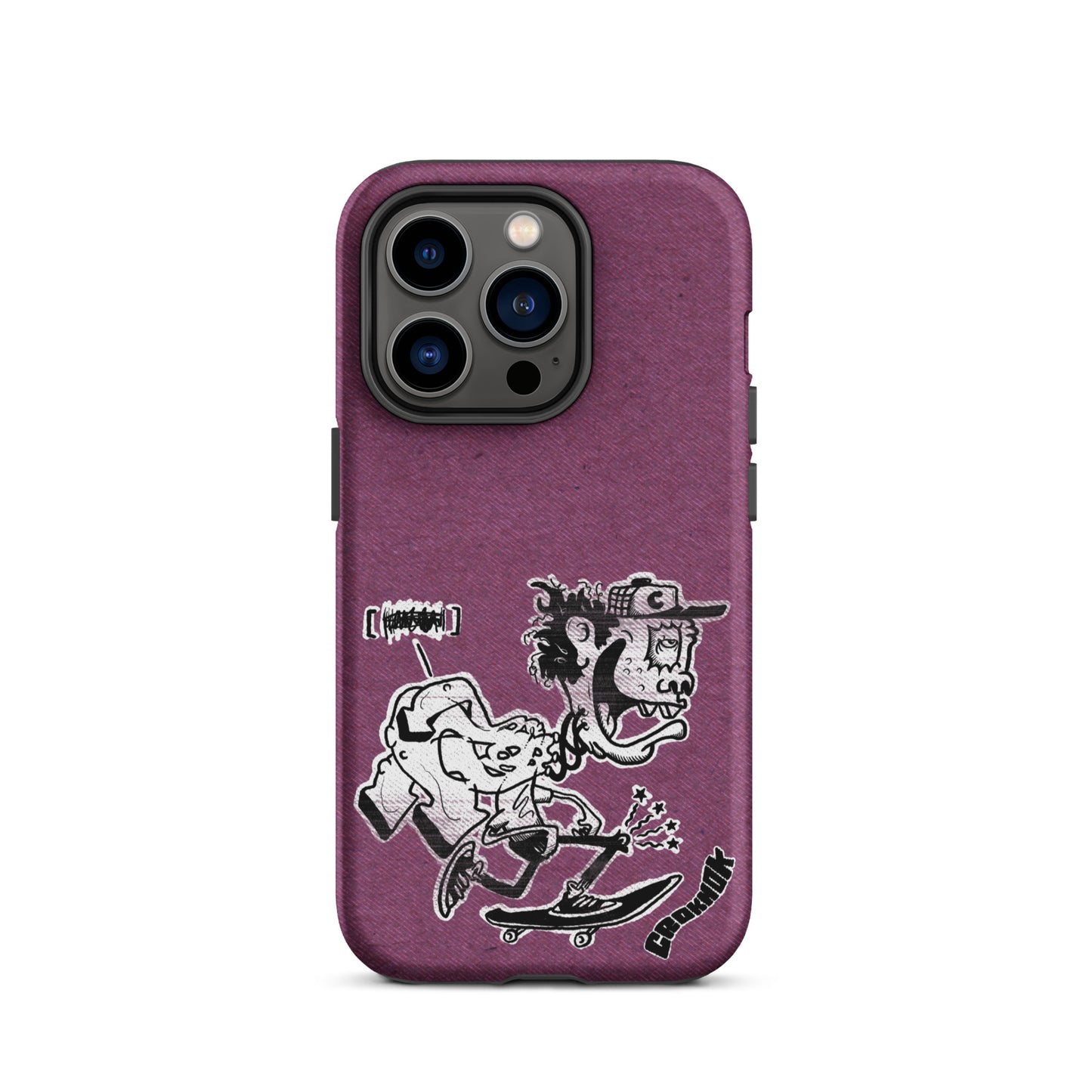 iPhone case - Skateboarding AS0017 Pink