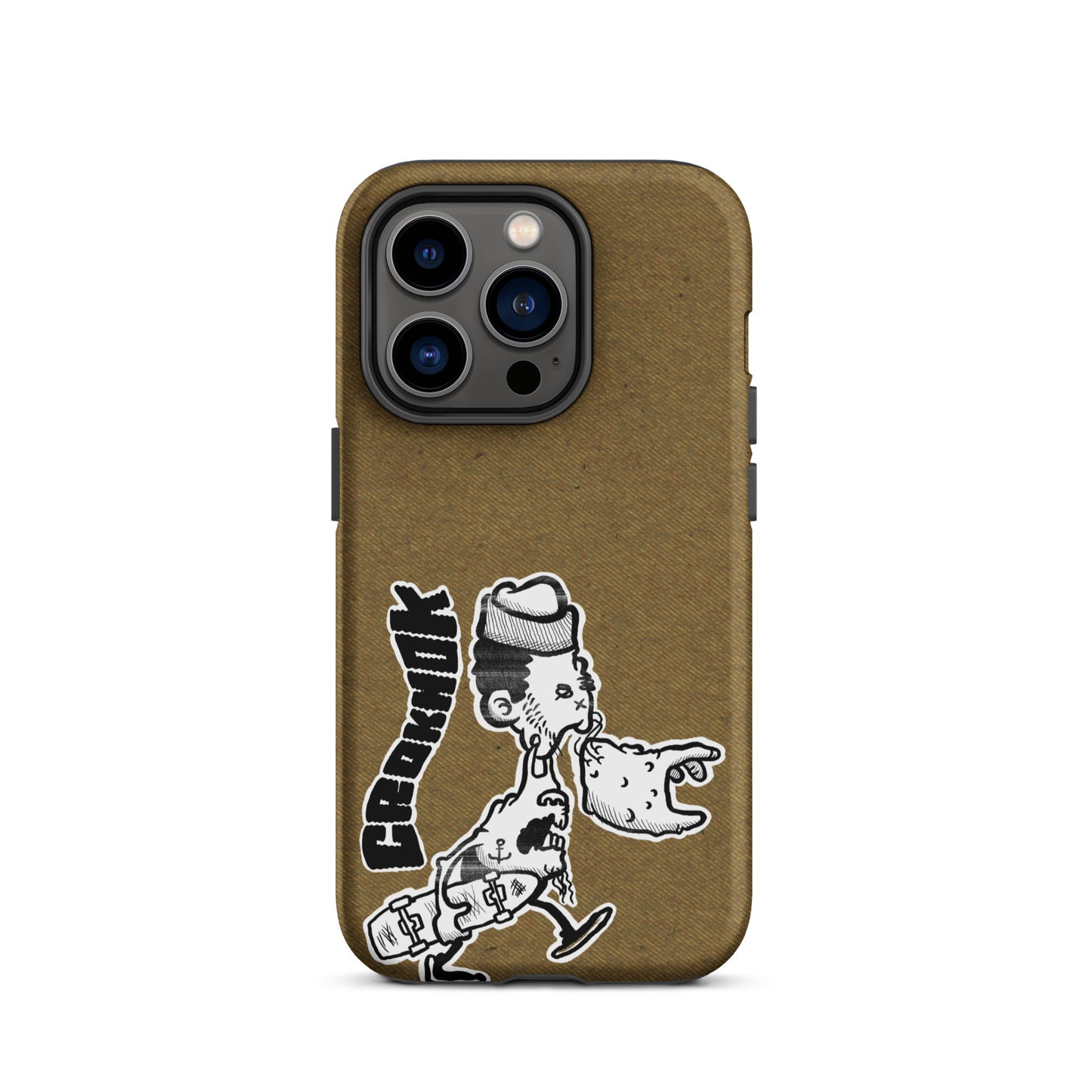 iPhone case - Skateboarding AS0010 Brown