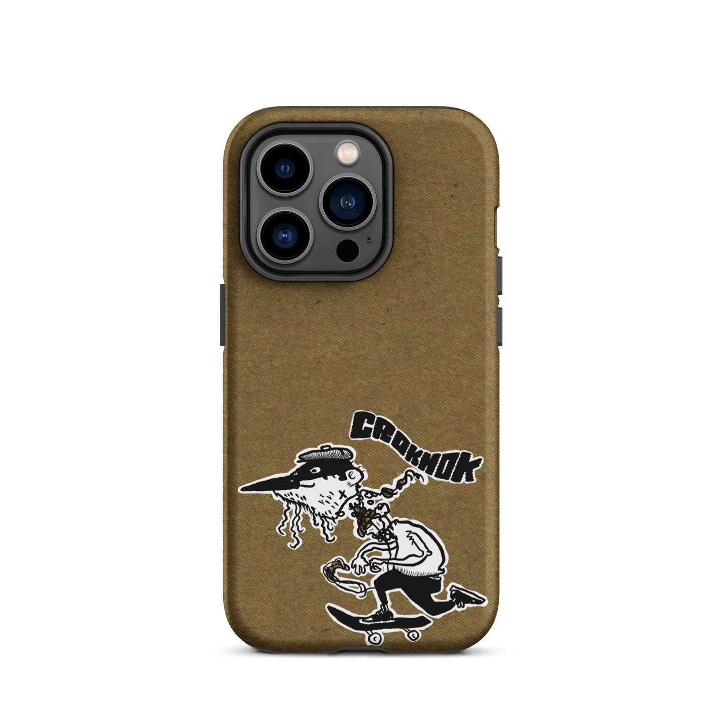 iPhone case - Skateboarding AS0013 Brown