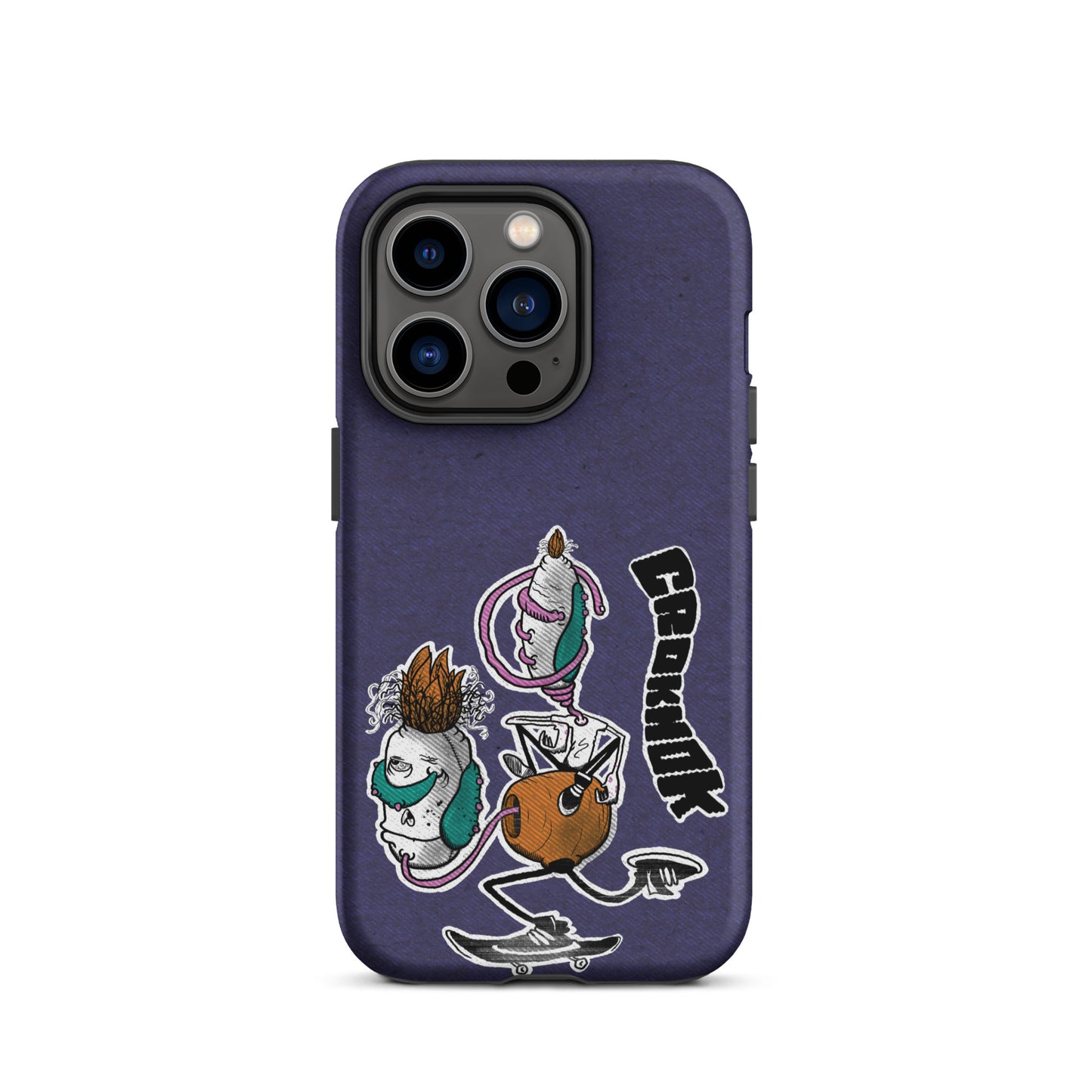 iPhone case - Skateboarding AS0025 Blue