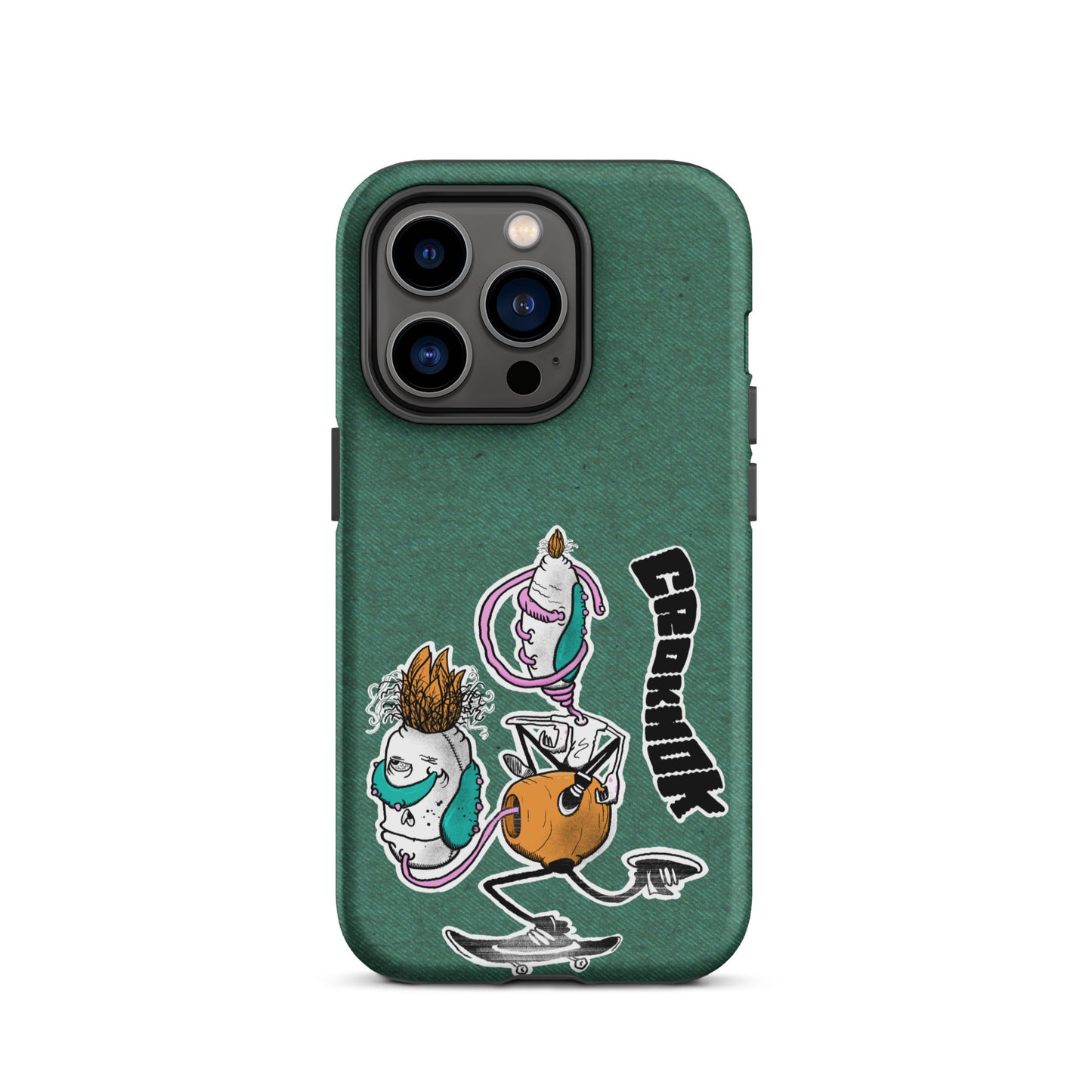 iPhone case - Skateboarding AS0025 Green