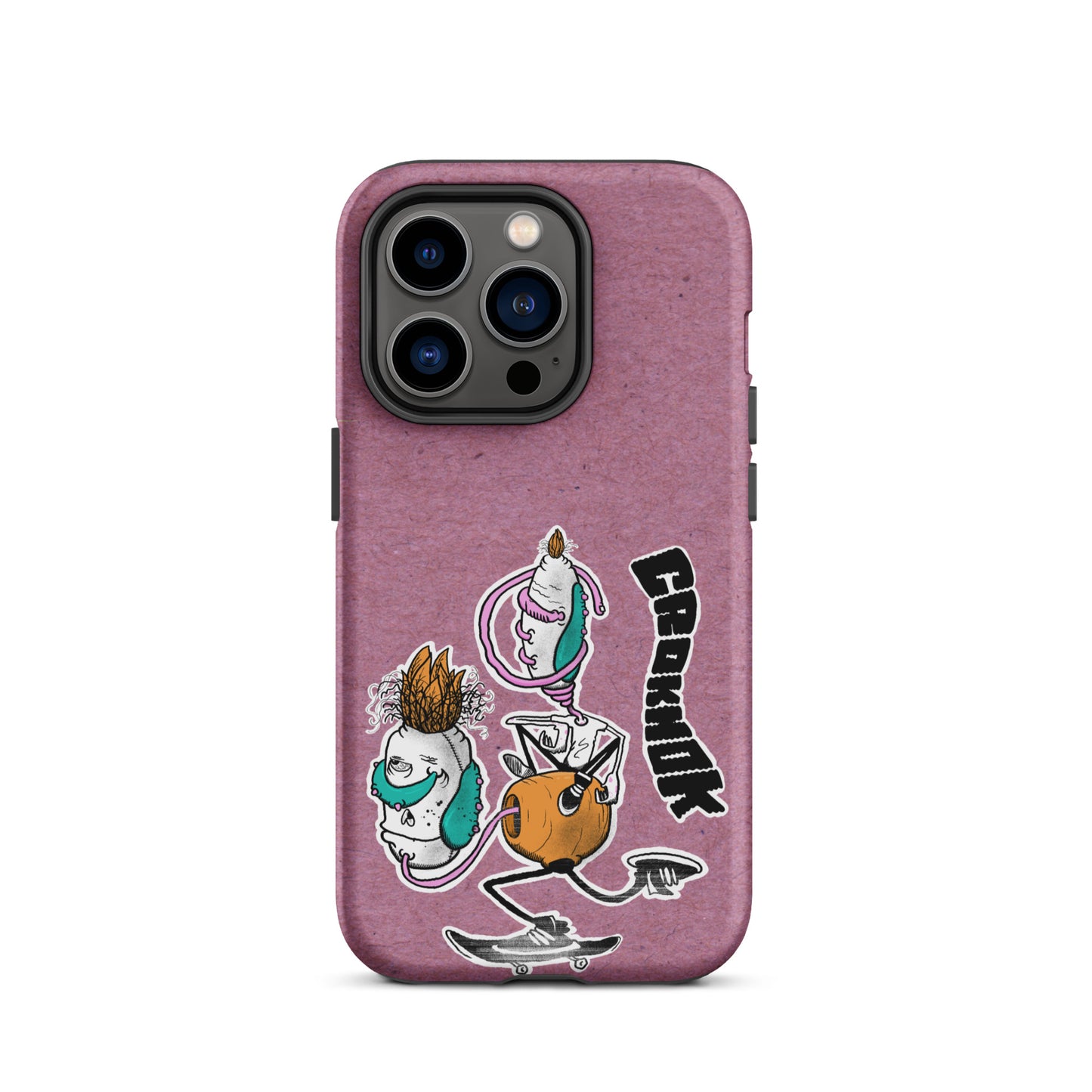 iPhone case - Skateboarding AS0025 Pink