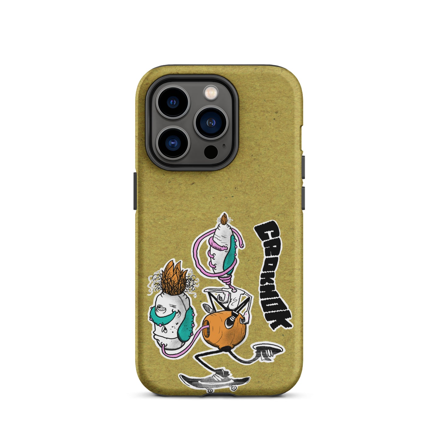 iPhone case - Skateboarding AS0025 Yellow