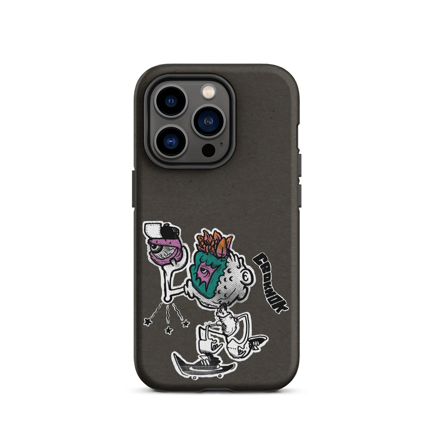 iPhone case - Skateboarding AS0025 grey