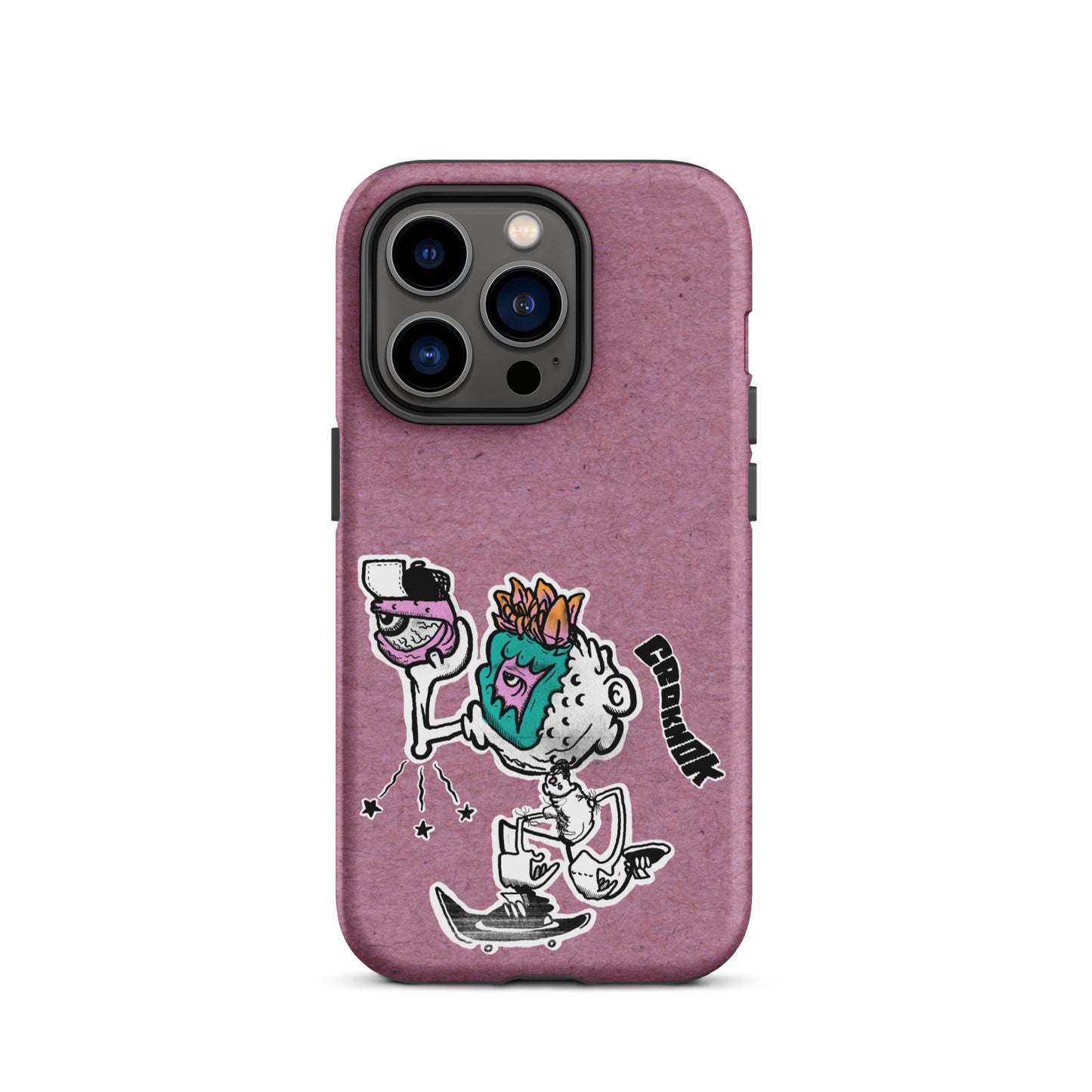 iPhone case - Skateboarding AS0025 Pink