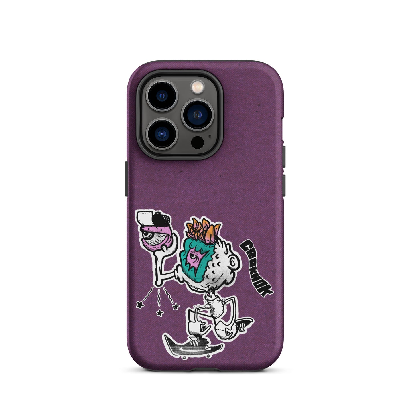 iPhone case - Skateboarding AS0025 Purple