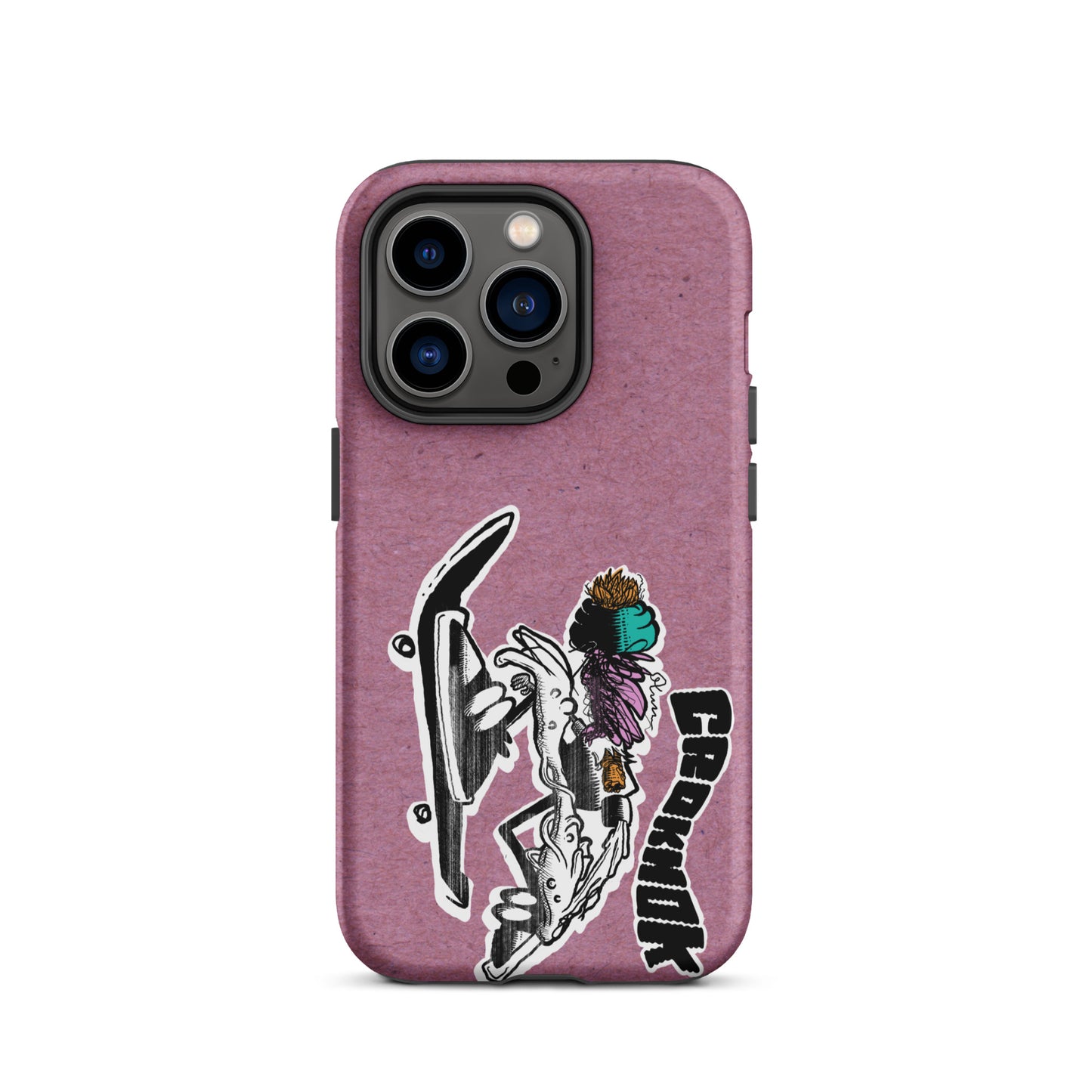 iPhone case - Skateboarding AS0035 Pink