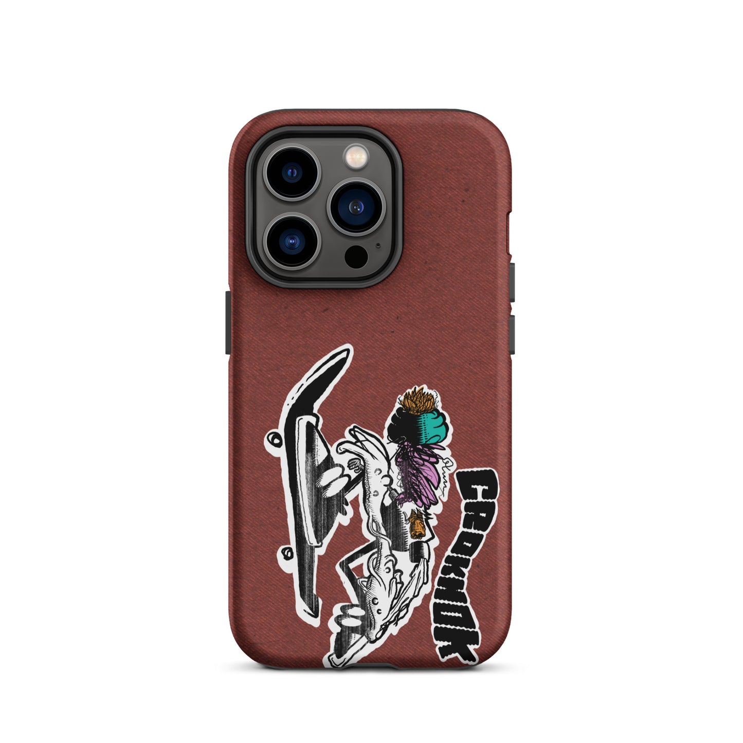 iPhone case - Skateboarding AS0035 Red