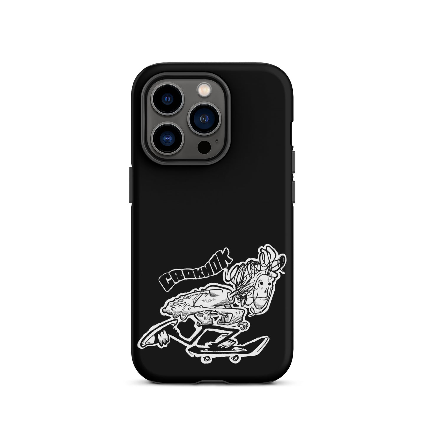 iPhone case - Skateboarding AS0039 Black