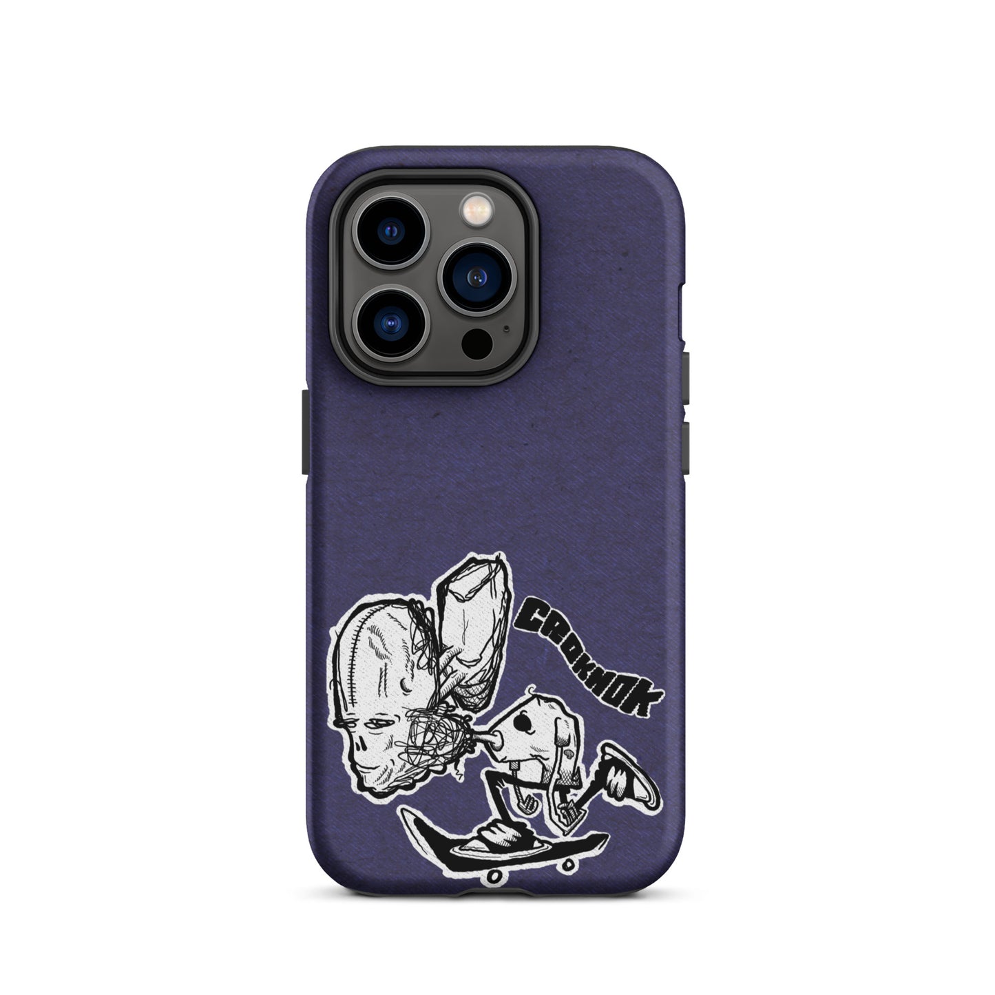 iPhone case - Skateboarding AS0037 Black