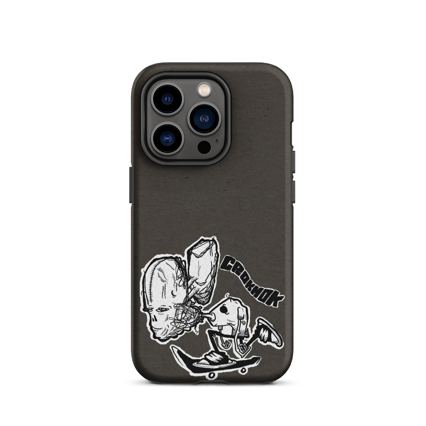 iPhone case - Skateboarding AS0037 Grey