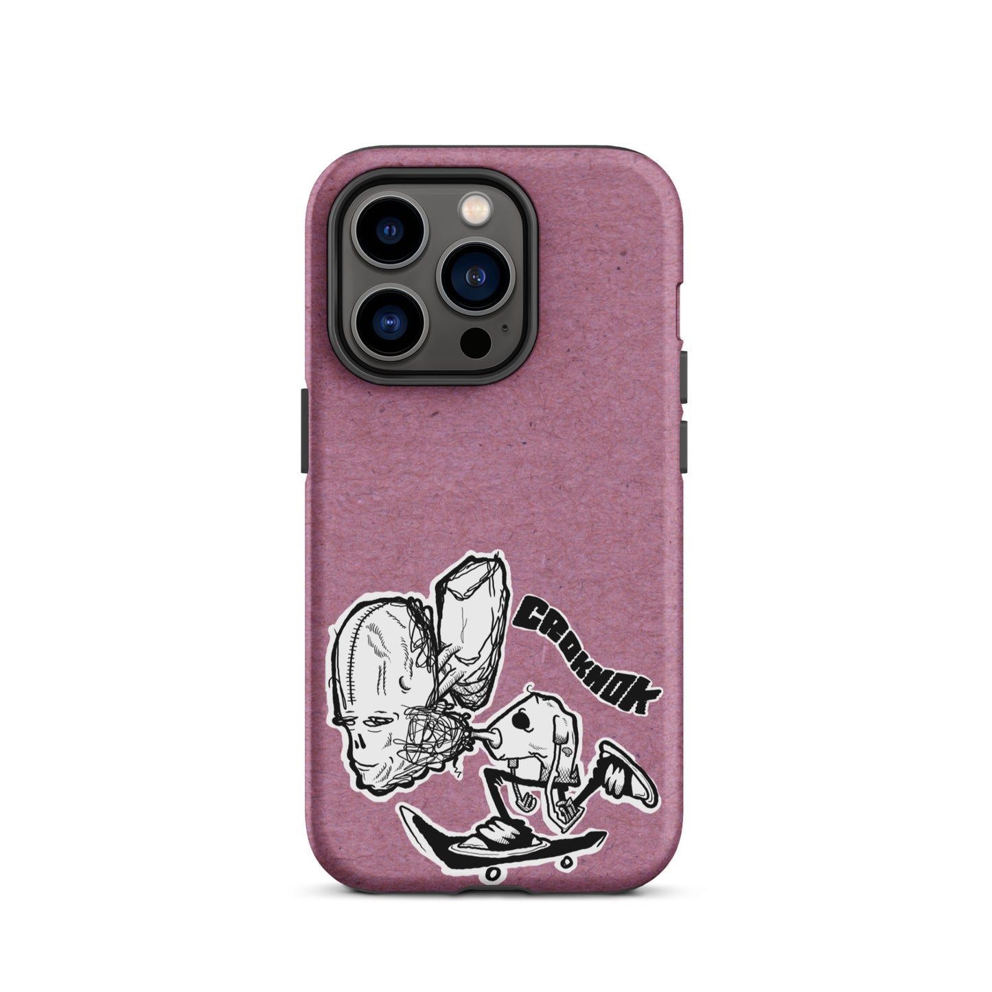 iPhone case - Skateboarding AS0037 Pink