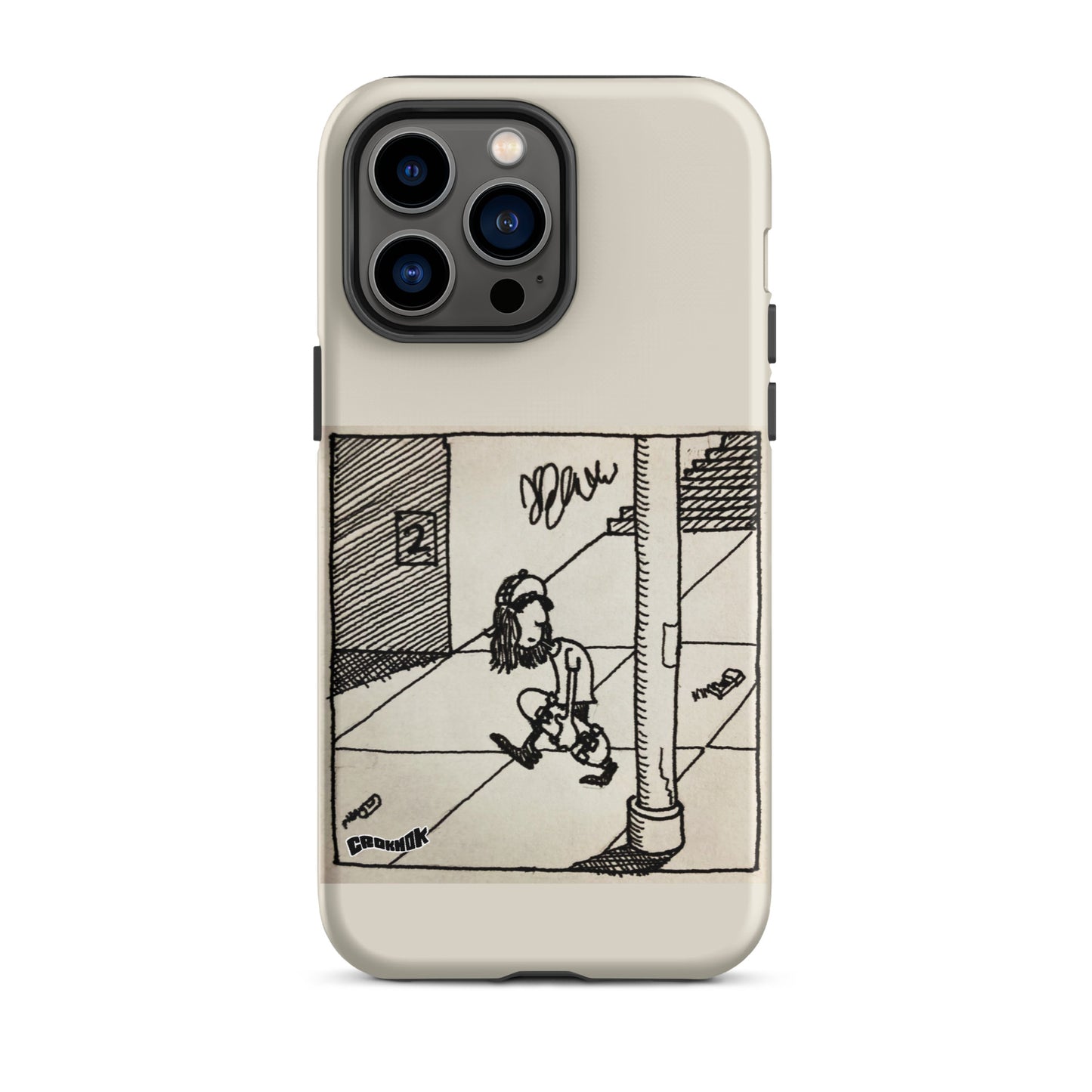 iphone case - skateboarding comics 2308