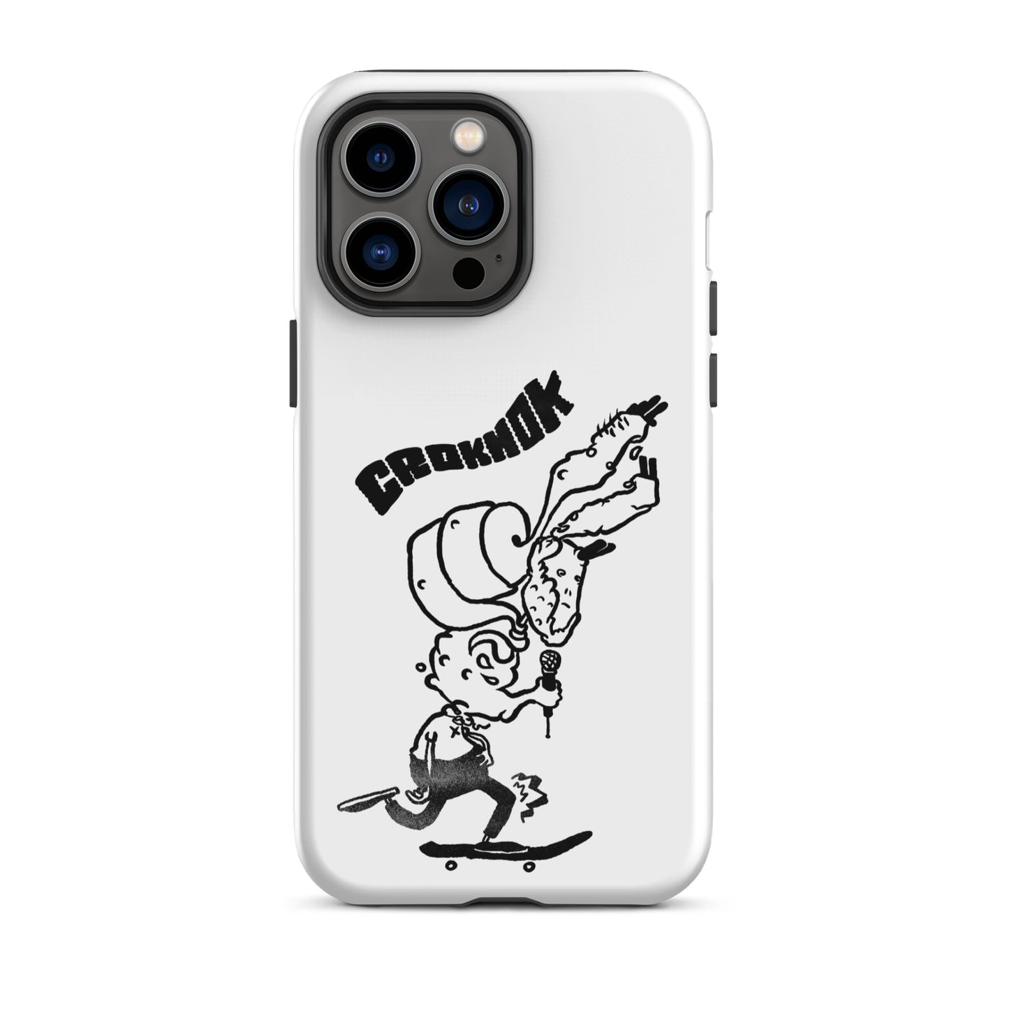 iPhone case - Skateboarding AS0012 White