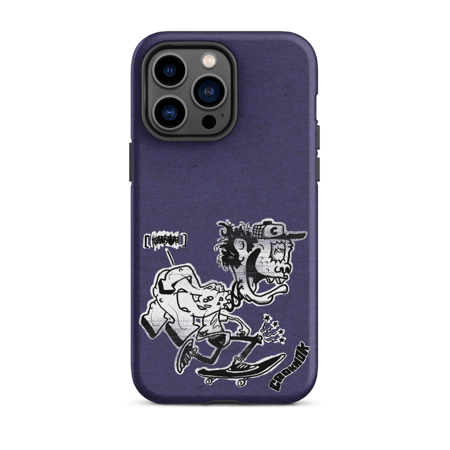 iPhone case - Skateboarding AS0017 Blue