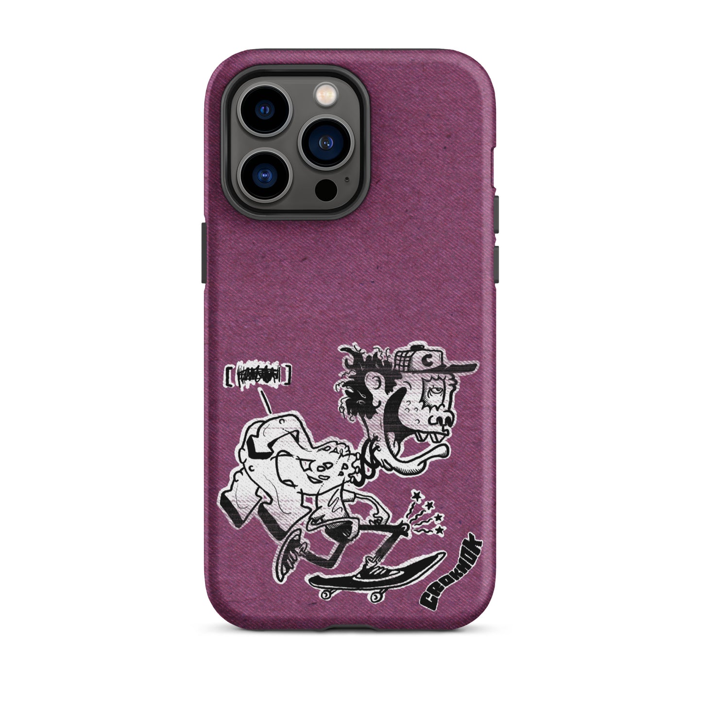 iPhone case - Skateboarding AS0017 Pink