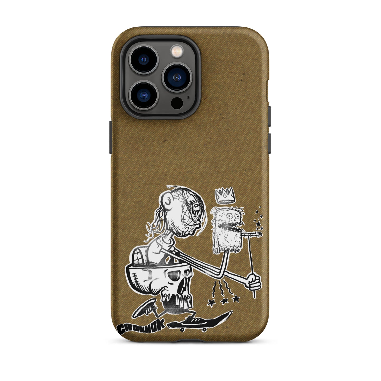 iPhone case - Skateboarding AS0019 Brown