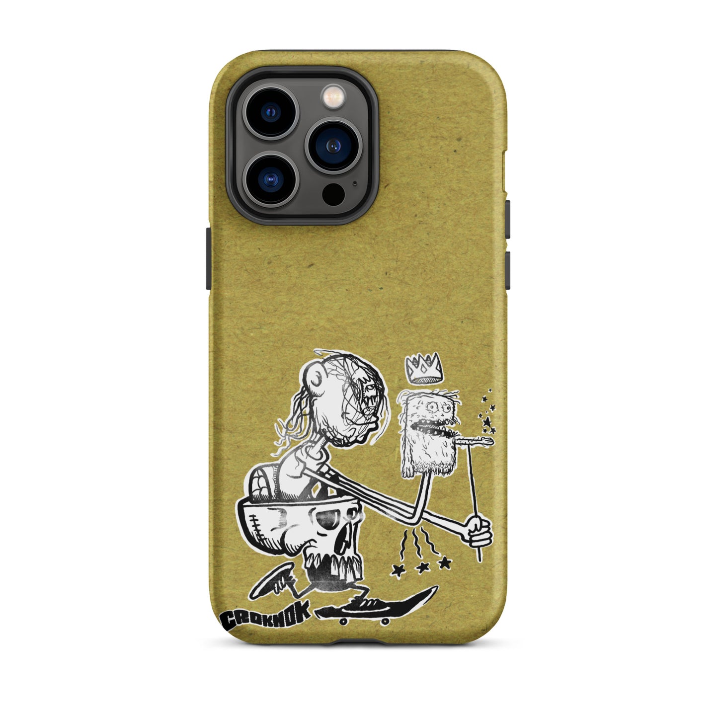 iPhone case - Skateboarding AS0019 Yellow