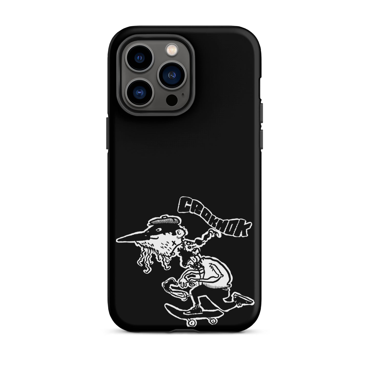 iPhone case - Skateboarding AS0013 Black