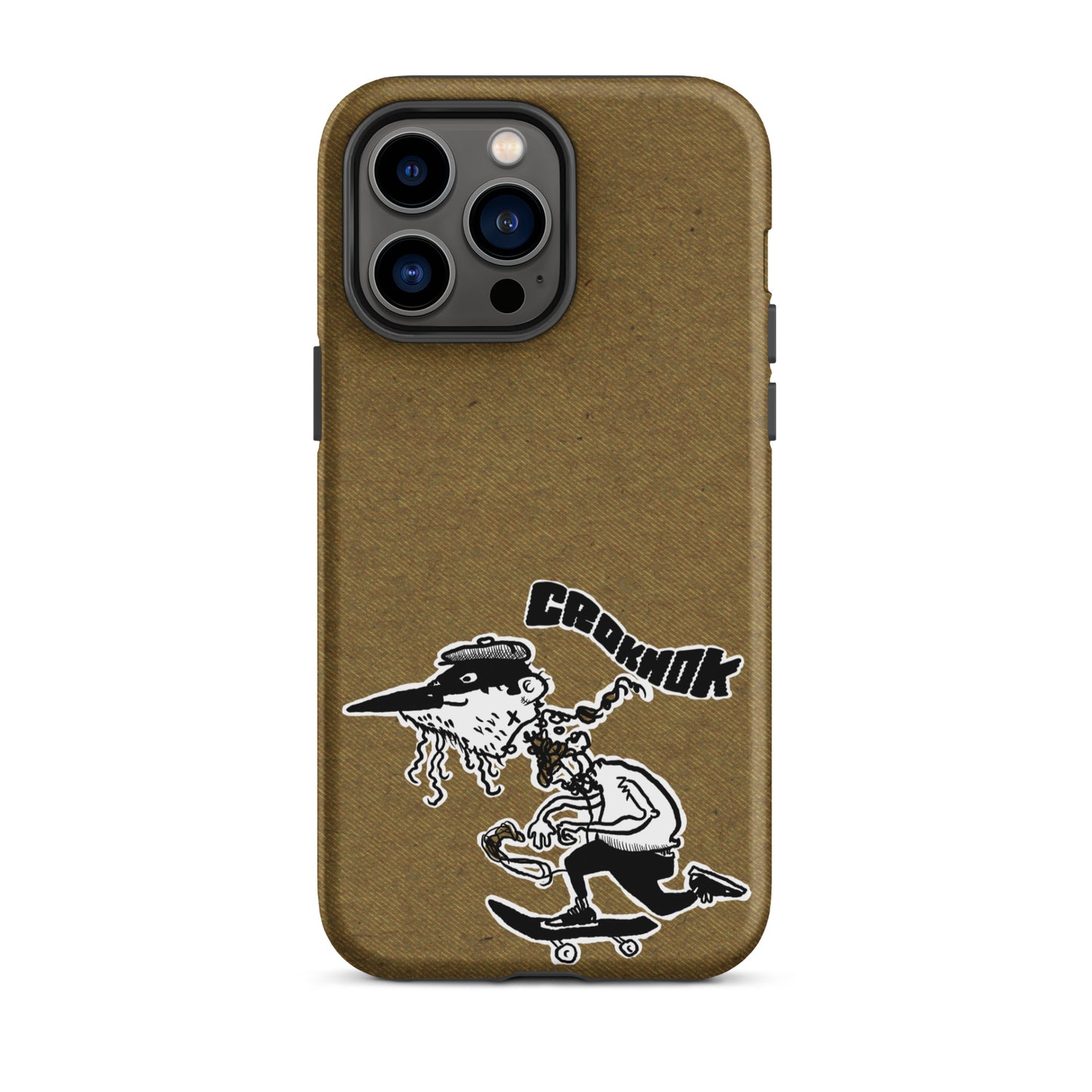 iPhone case - Skateboarding AS0013 Brown