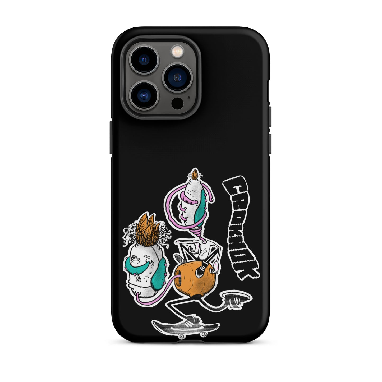 iPhone case - Skateboarding AS0025 Black