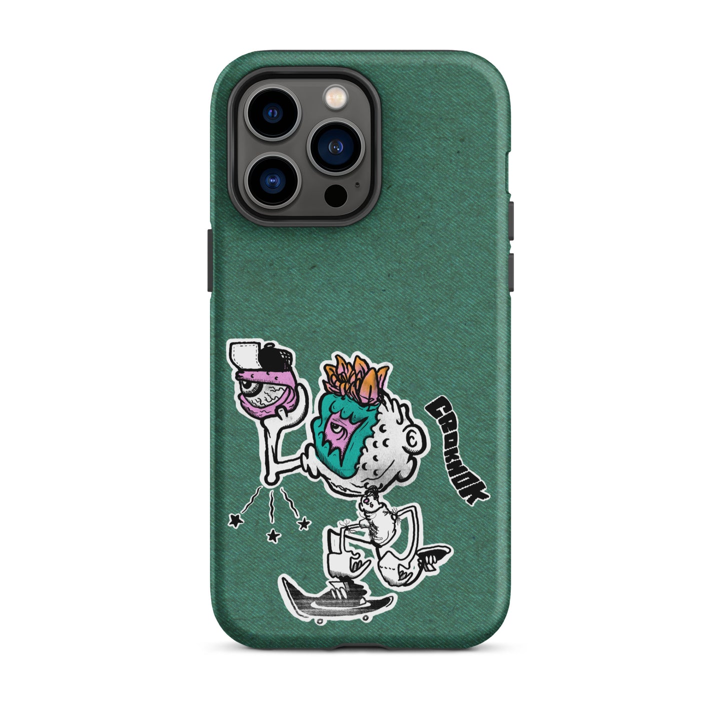 iPhone case - Skateboarding AS0025 Green