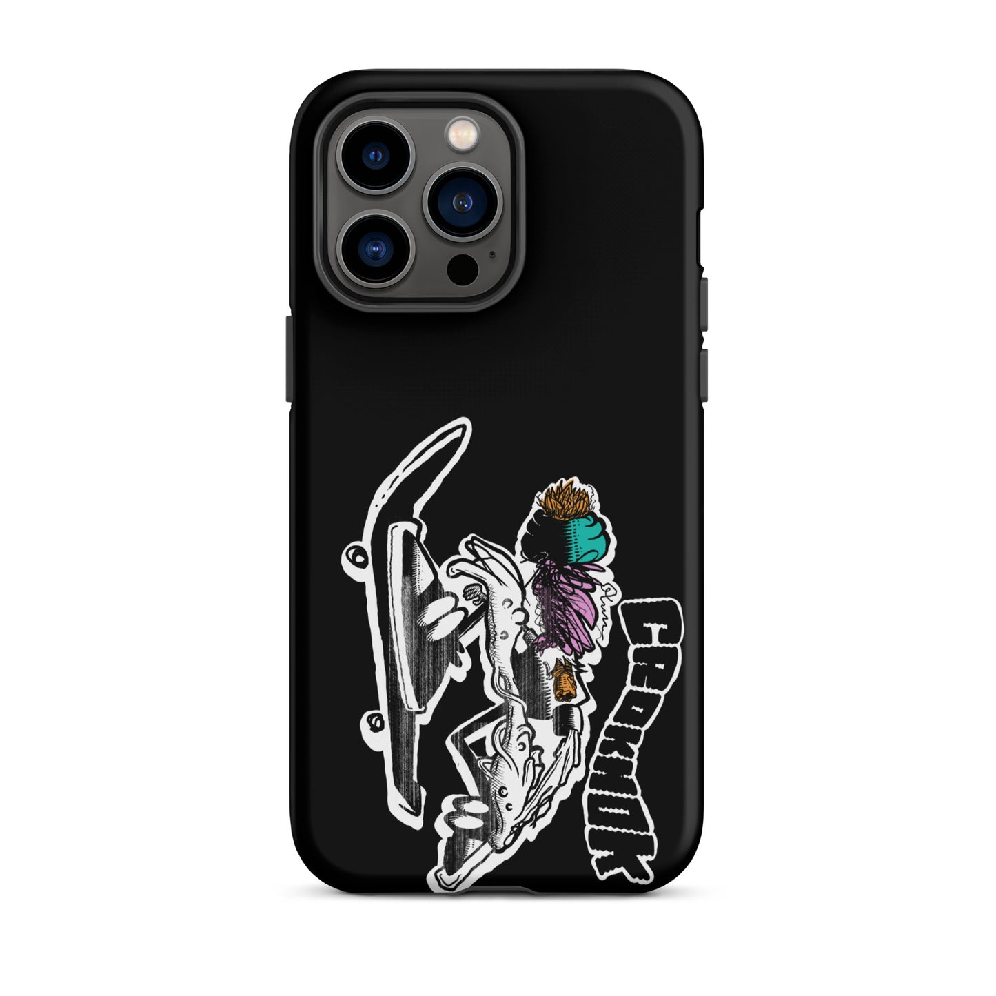 iPhone case - Skateboarding AS0035 Black