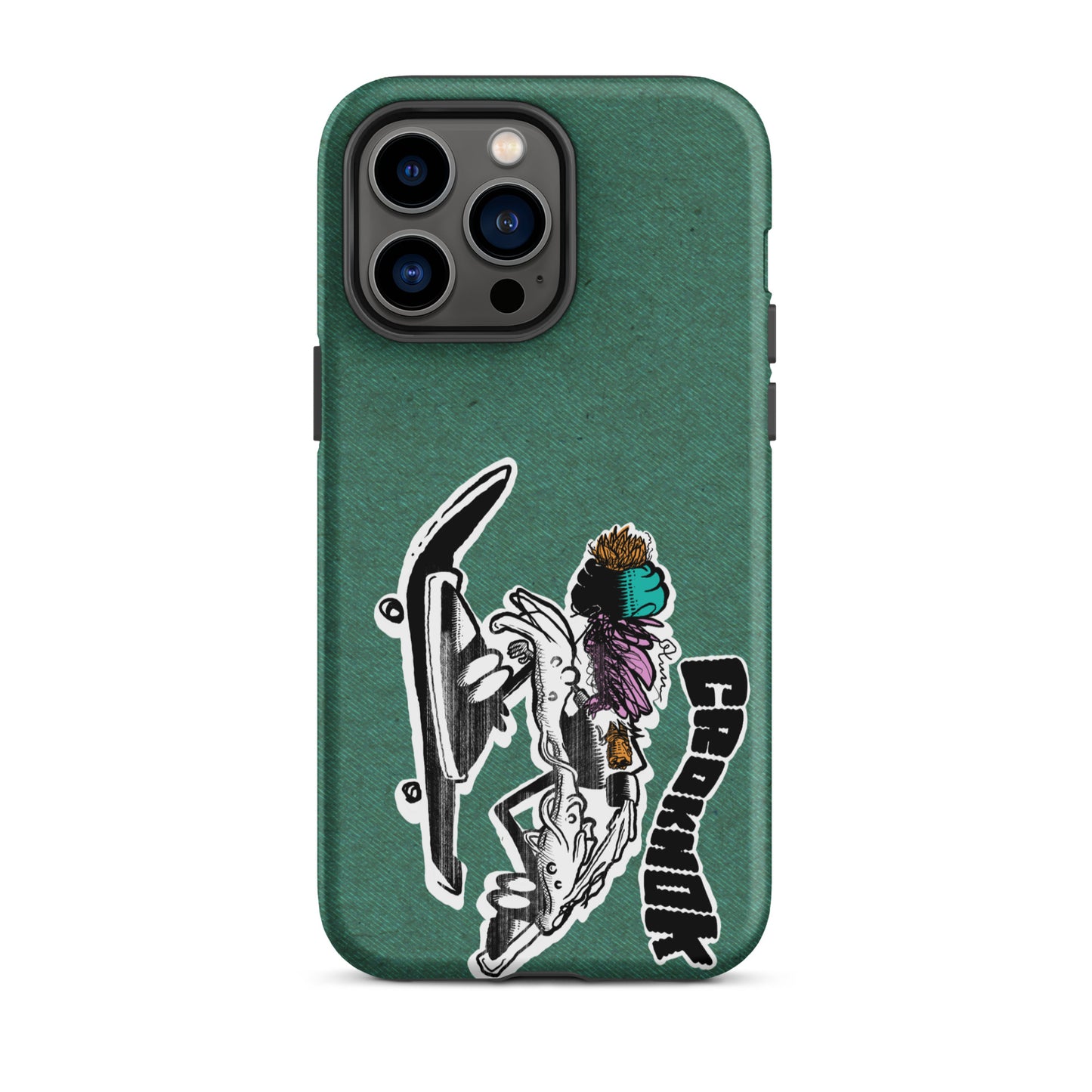 iPhone case - Skateboarding AS0035 Green