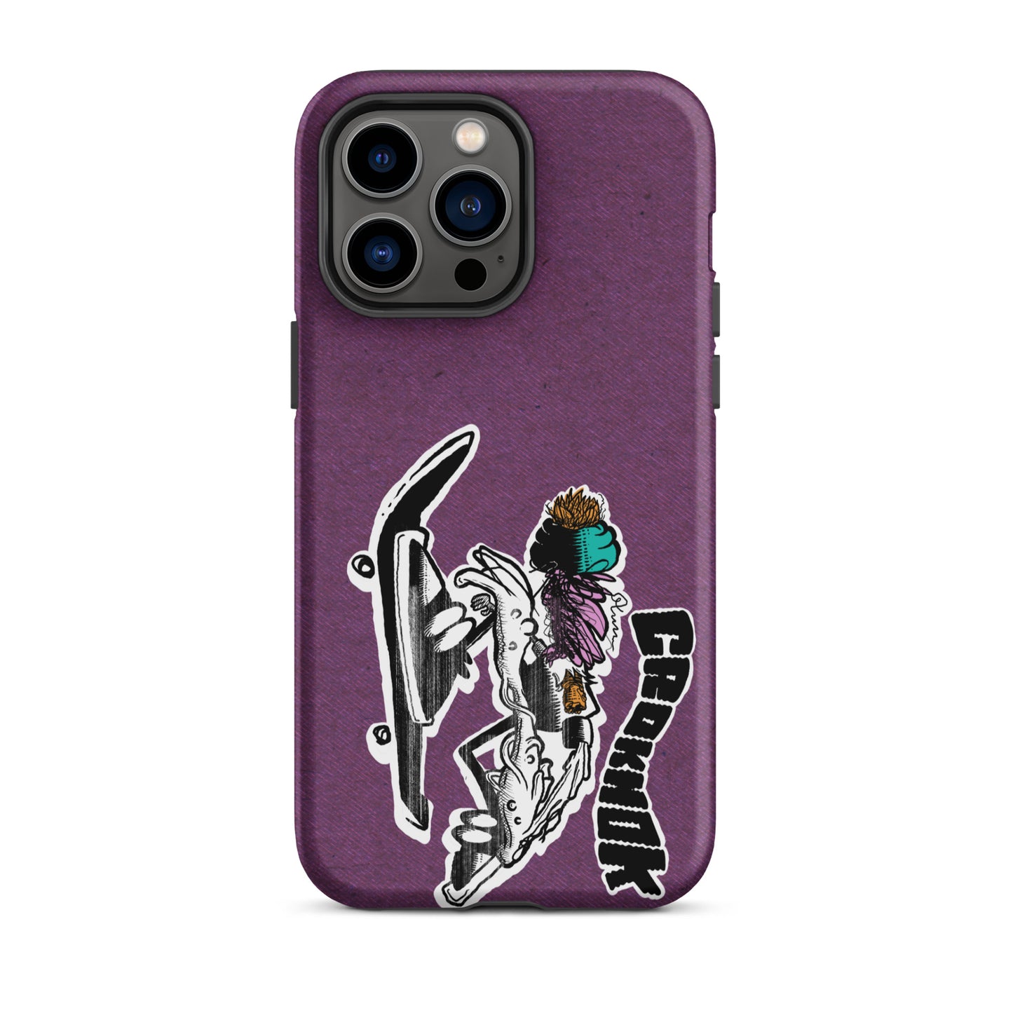 iPhone case - Skateboarding AS0035 Purple