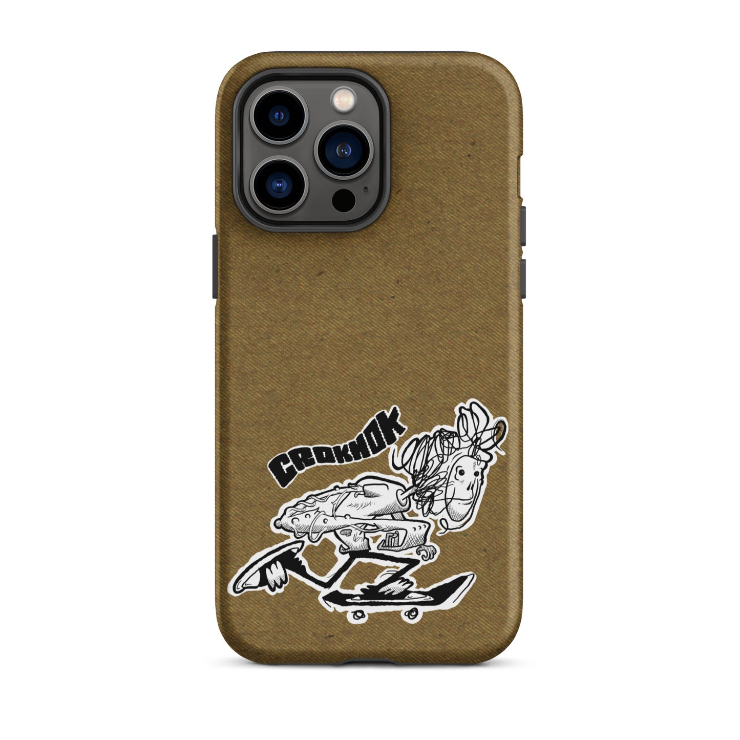 iPhone case - Skateboarding AS0039 Brown