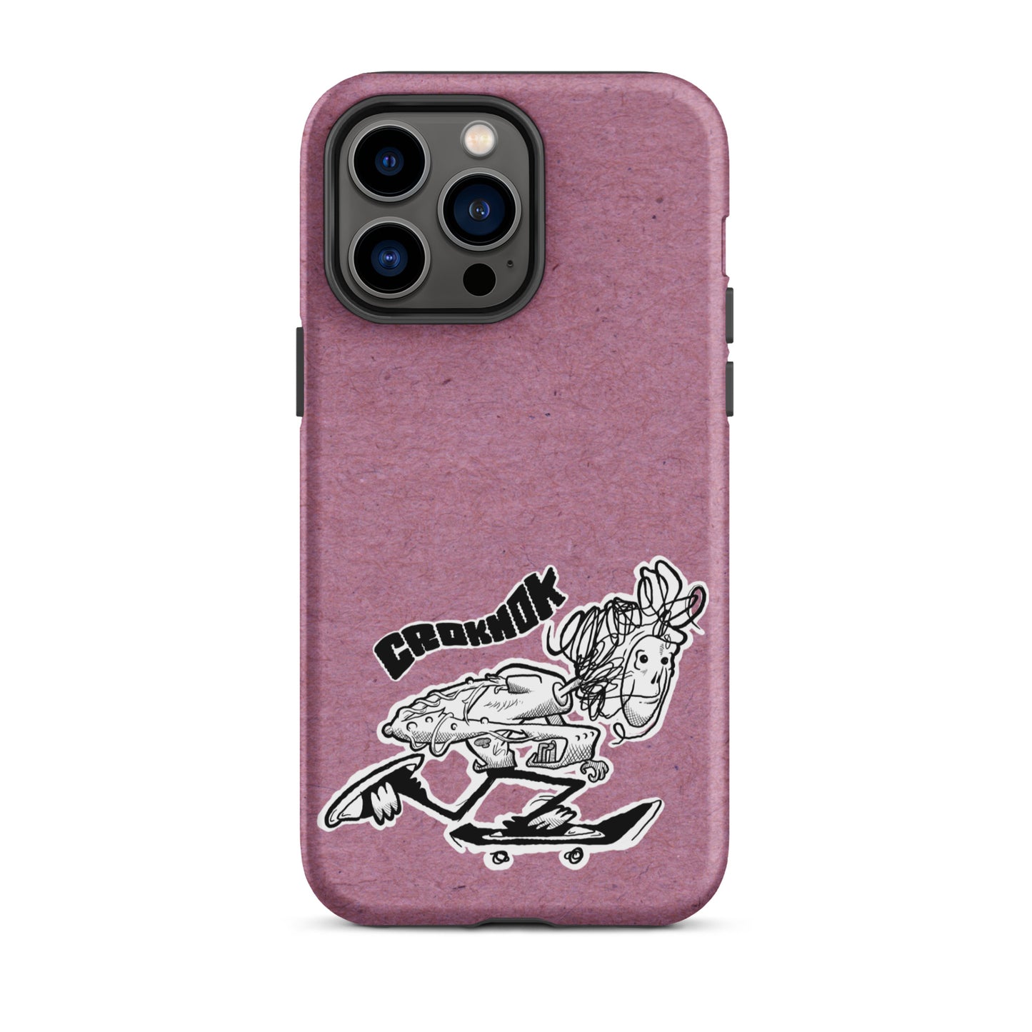 iPhone case - Skateboarding AS0039 Pink