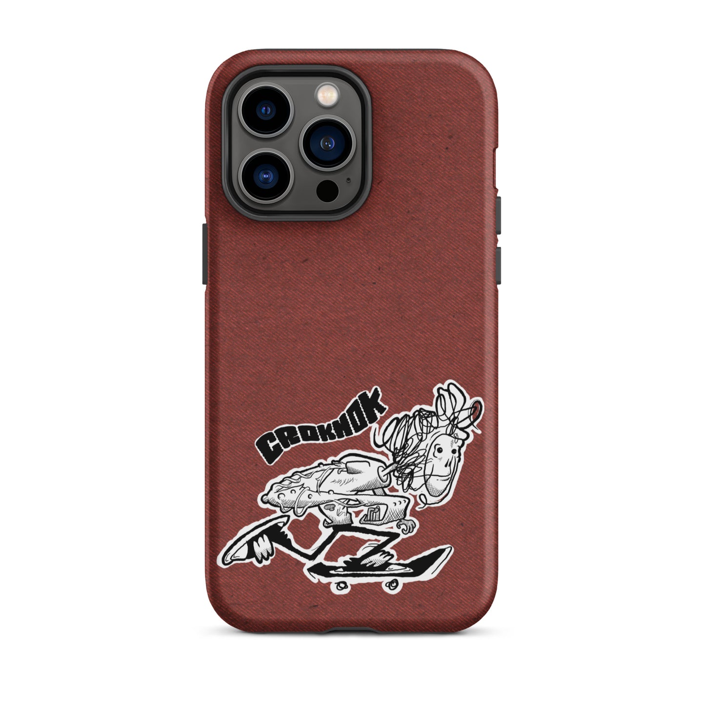 iPhone case - Skateboarding AS0039 Red