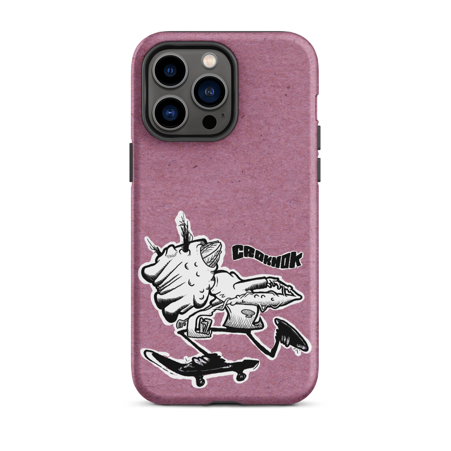 iPhone case - Skateboarding AS0036 Pink