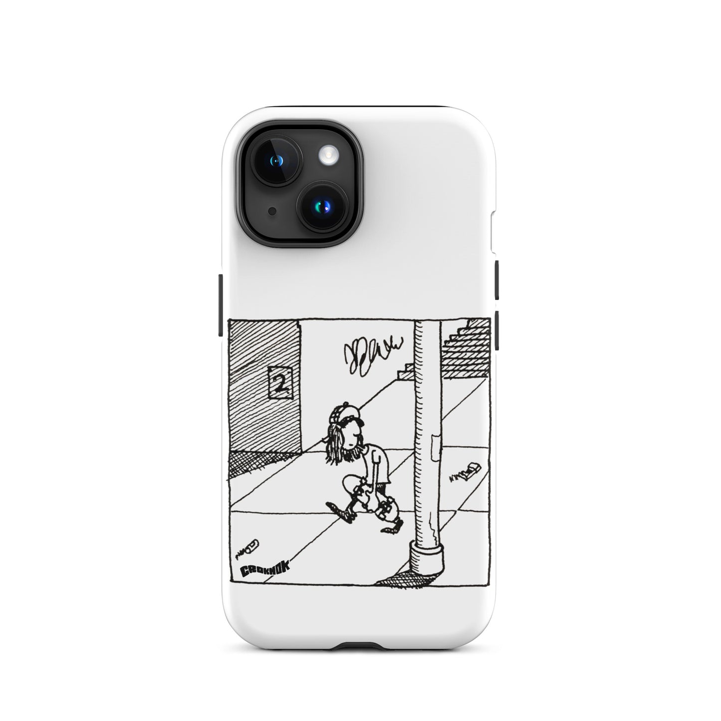 iphone case - skateboarding comics 2308