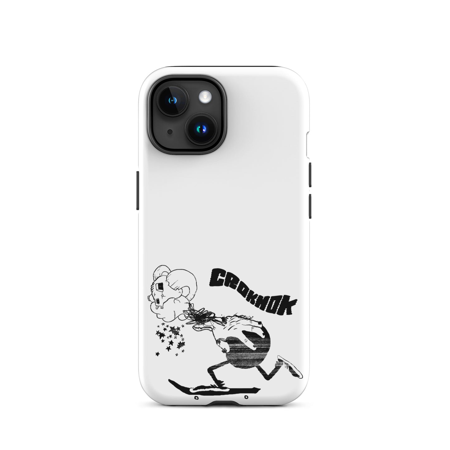 iPhone case - Skateboarding AS0015 White