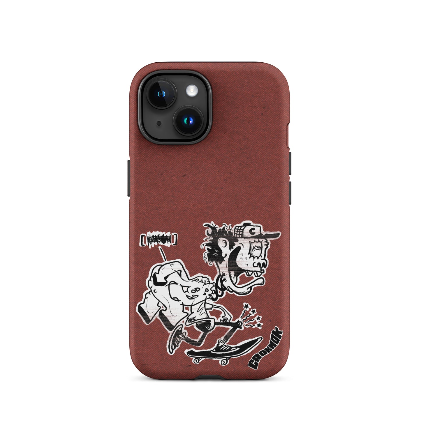 iPhone case - Skateboarding AS0017 Red