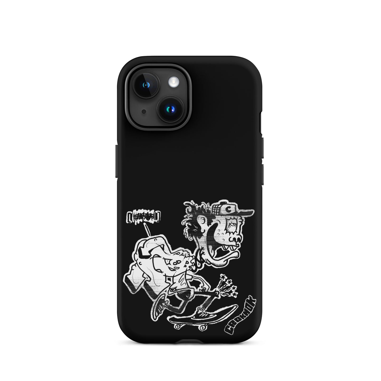 iPhone case - Skateboarding AS0017 Black