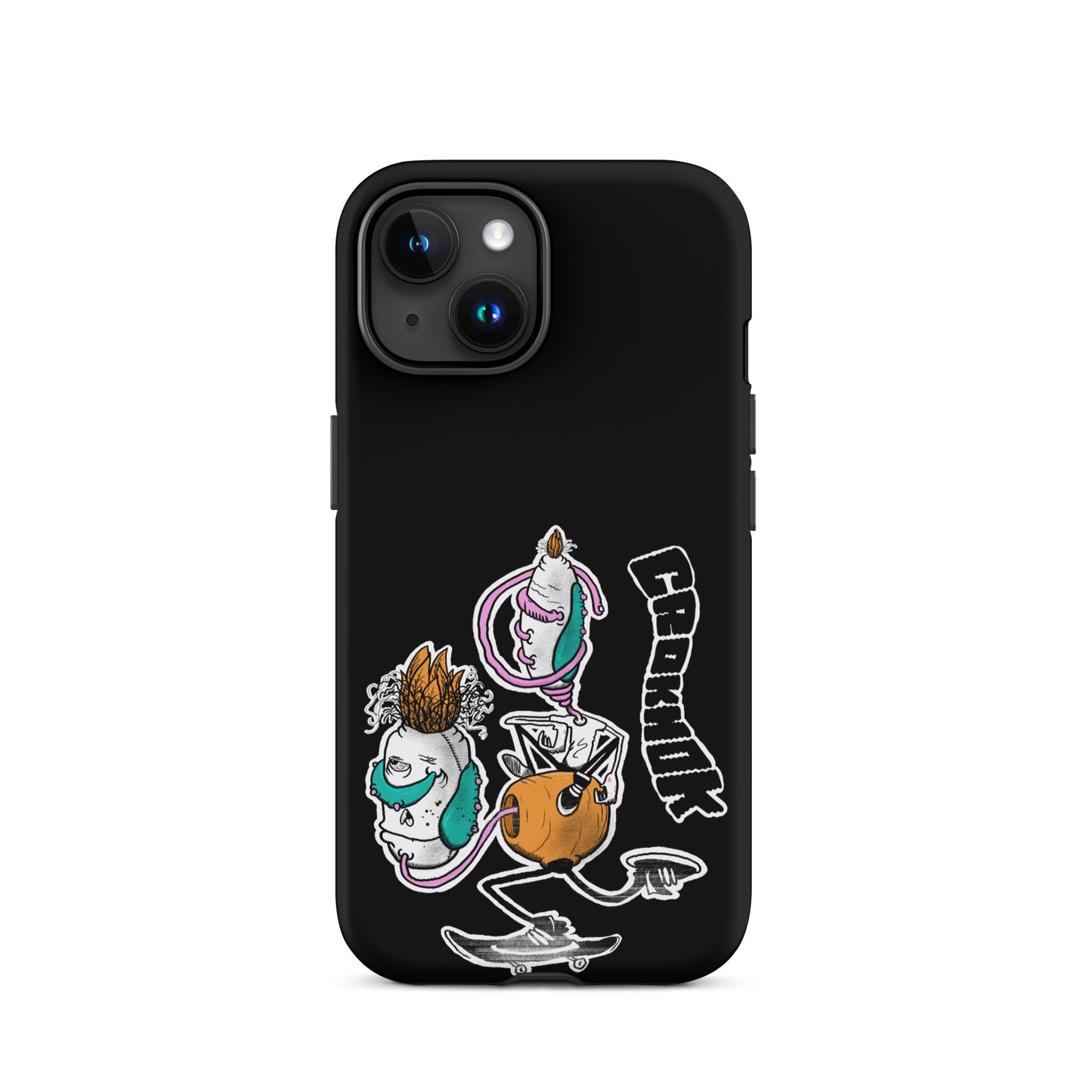 iPhone case - Skateboarding AS0025 Black